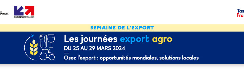 Journées Export Agro 2024