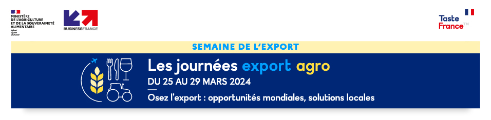 Journées Export Agro 2024